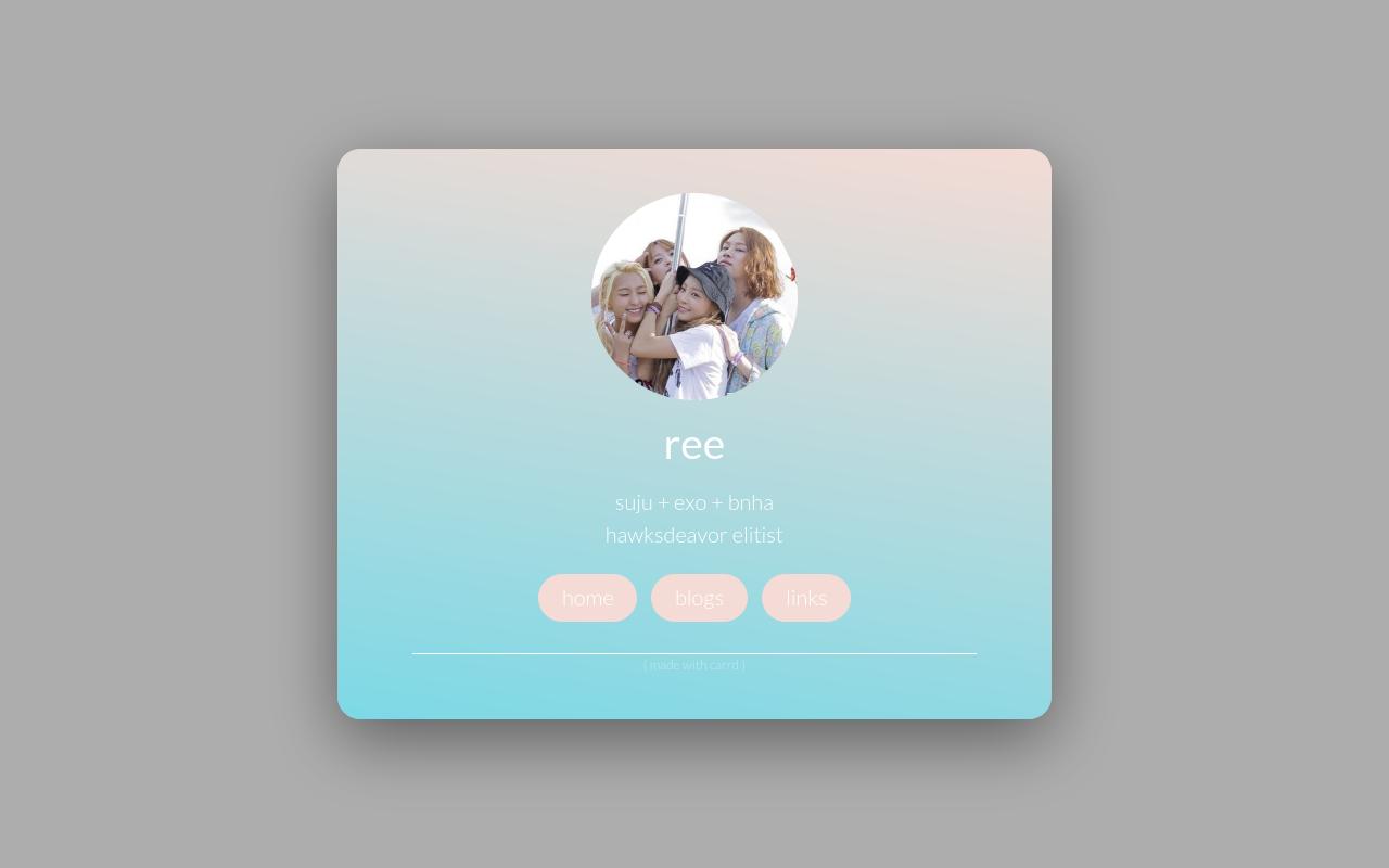 Carrd profile picture for @opera